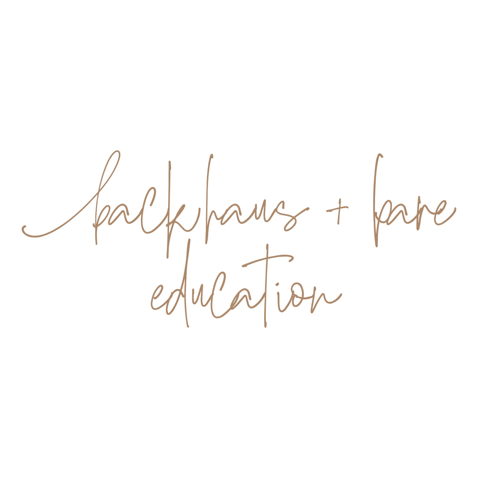 Backhaus and Bare Education Logo